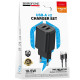 СЗУ Borofone BAS81A Star 10.5W (2USB-A) + кабель USB to MicroUSB