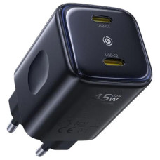 СЗУ Baseus PicoGo AN13 Fast Charger 45W (2USB-C) (E0121F)