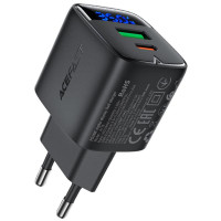 СЗУ Acefast A116 PD35W+QC3.0 GaN (1USB-A/1C)