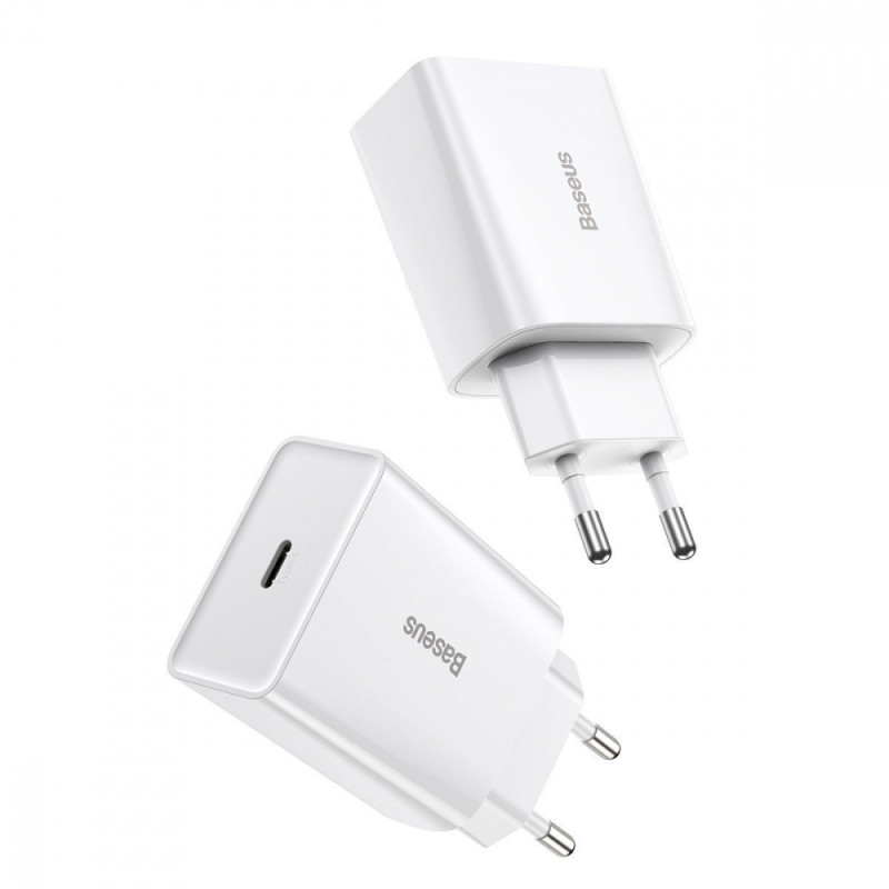 МЗП Baseus Speed Mini PD Charger 20W (1 Type-C) white