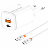 Уценка СЗУ Amaya E48D PD33W+QC3.0 (1USB-A/1C) + кабель Type-C to Type-C