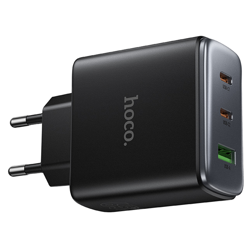 СЗУ Hoco C160A Upgrade PD65W+QC3.0 (1USB-A/2C)
