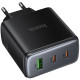 СЗУ Hoco C160A Upgrade PD65W+QC3.0 (1USB-A/2C)