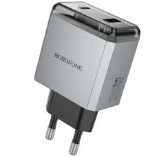СЗУ Borofone BN20 Lena PD35W+QC3.0 (1USB-A/1C)