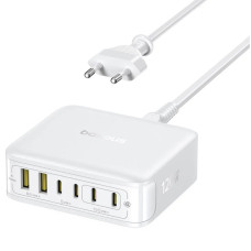 СЗУ Baseus EnerFill FH21 PD120W+QC3.0 6in1 (2USB-A/4C) (E0120T)
