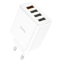 СЗУ Hoco C102A Fuerza QC3.0 (4USB-A)