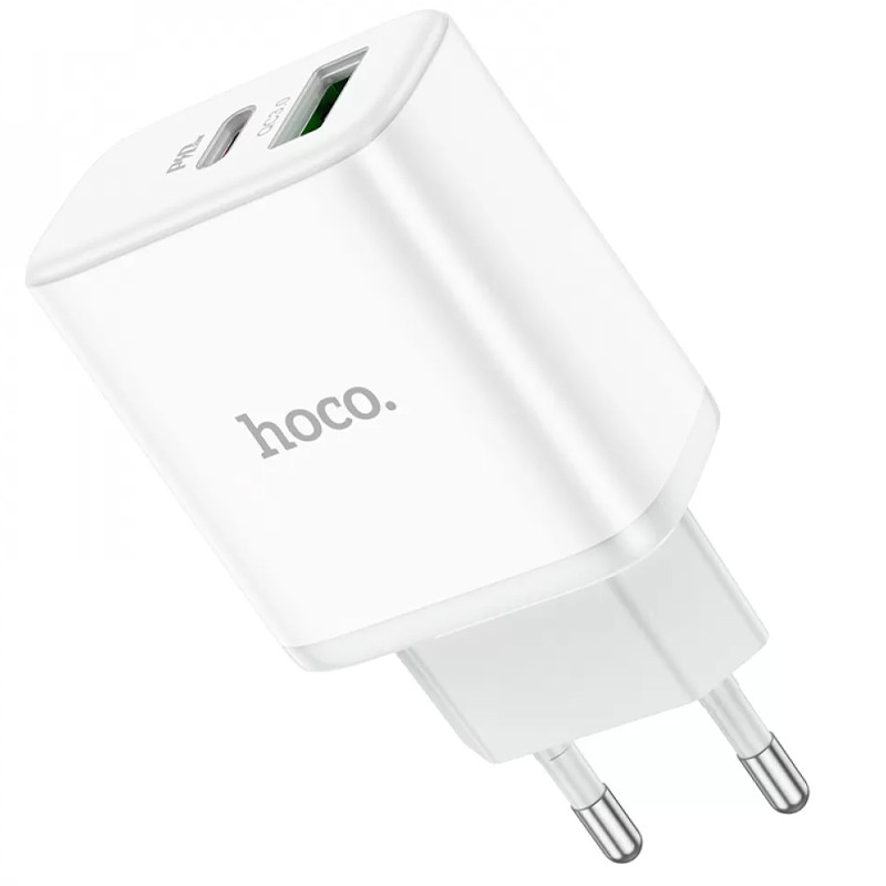 СЗУ Hoco C105A Stage PD20W+QC3.0 (1USB-A/1C)