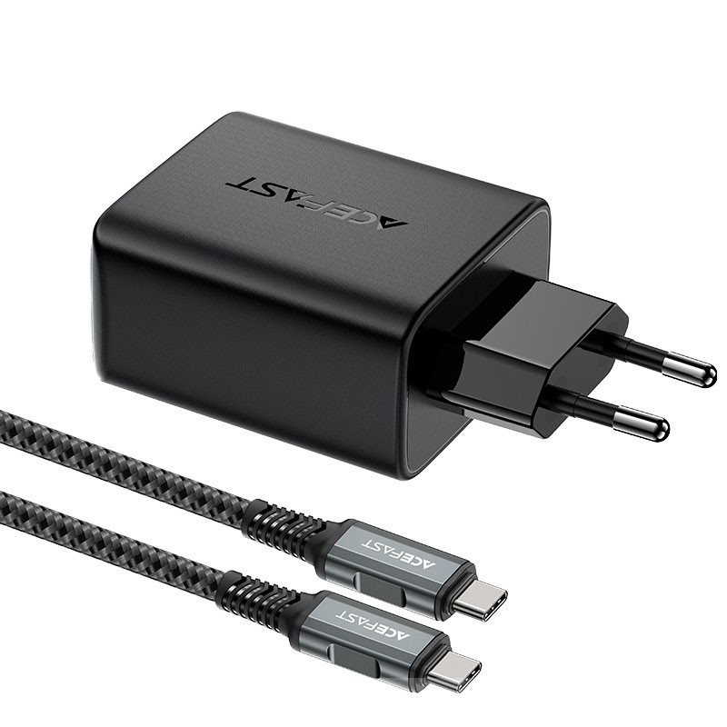 СЗУ Acefast A17 65W GaN multi-function HUB + кабель Type-C to Type-C