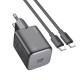 СЗУ Hoco N40 Mighty PD20W (1USB-C) + кабель Type-C to Type-C