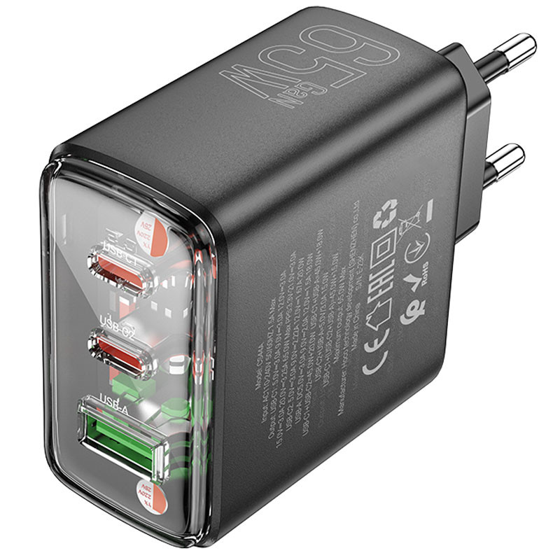 СЗУ Hoco CS44A Smart PD65W (2C1A)