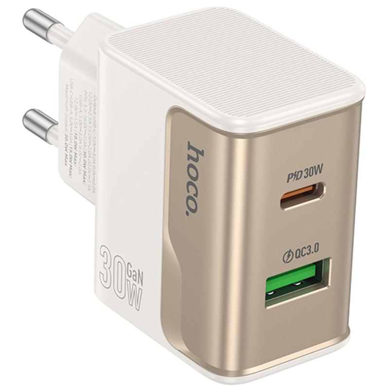 СЗУ Hoco CS73A Star Speed PD30W+QC3.0 (1USB-A/1C)