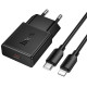 СЗУ Hoco N72 Speed ultra-thin PD20W (1USB-C) + кабель Type-C to Lightning