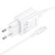 СЗУ Borofone BA110A Lemi 7.5W (1USB-A) + кабель USB to MicroUSB