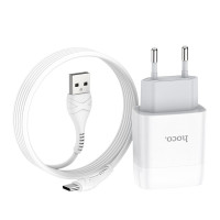 СЗУ Hoco C73A (2USB/2.4A) + Type-C