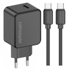 Уценка СЗУ Amaya E112CC PD25W (1USB-C) + кабель Type-C to Type-C