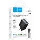 СЗУ Hoco C160A Upgrade PD65W+QC3.0 (1USB-A/2C) + кабель Type-C to Type-C
