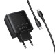 СЗУ Hoco C160A Upgrade PD65W+QC3.0 (1USB-A/2C) + кабель Type-C to Type-C