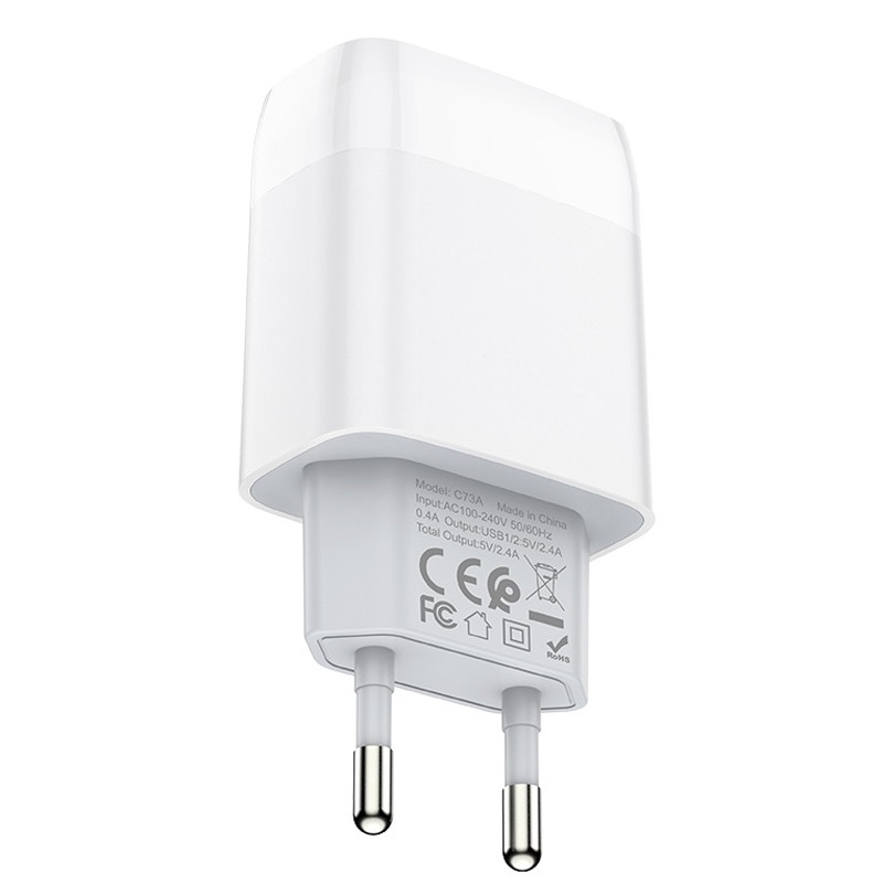 СЗУ Hoco C73A Glorious 2.4A (2USB-A)