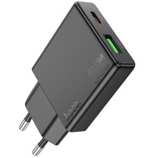 СЗУ Hoco N38 Delgado PD20W+QC3.0 (1USB-A/1C)