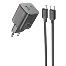 СЗУ Hoco N41 Almighty PD20W+QC3.0 + Type-C to Type-C
