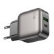 СЗУ Borofone BAS54A Absolute PD20W+QC3.0 (1USB-A/1C) + Type-C to Lightning