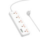 Удлинитель Hoco AC14A Rico PD30W (3USB-A/1C/5xSocket) (1.5m)