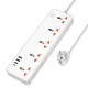 Удлинитель Hoco AC14A Rico PD30W (3USB-A/1C/5xSocket) (1.5m)