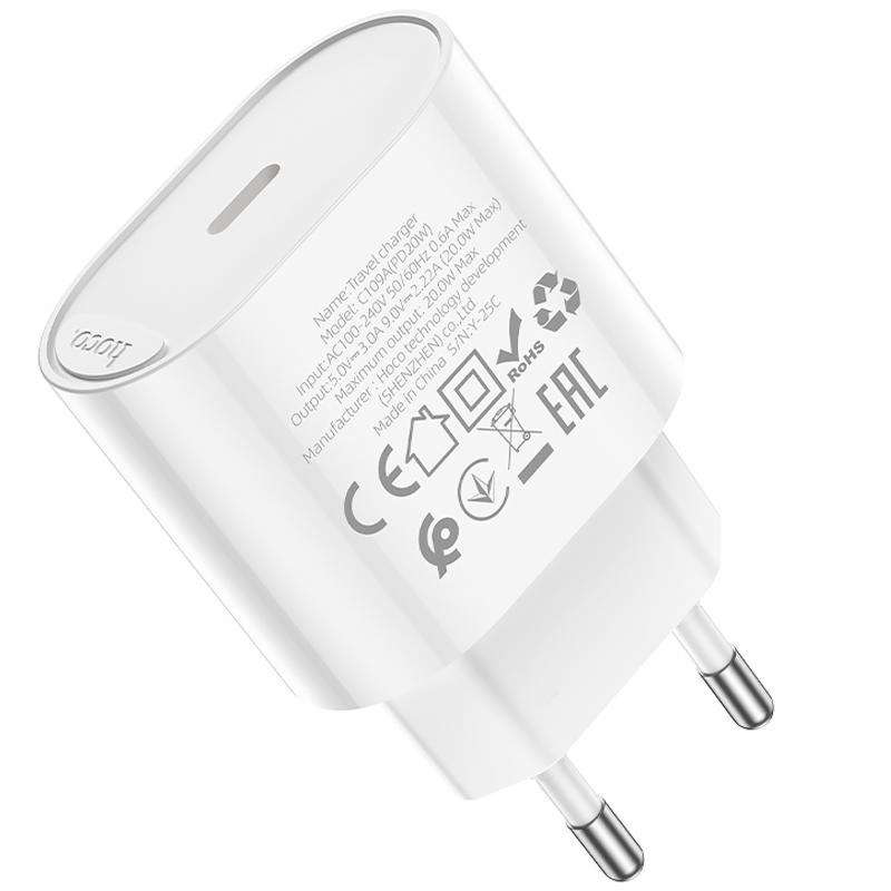 СЗУ Hoco C109A Fighter PD20W (1USB-C)
