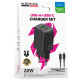 СЗУ Borofone BAS83A Star PD20W+QC3.0 (1USB-A/1C) + кабель Type-C to Type-C