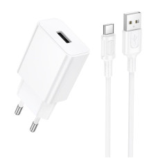СЗУ Borofone BA110A Lemi 7.5W (1USB-A) + кабель USB to Type-C