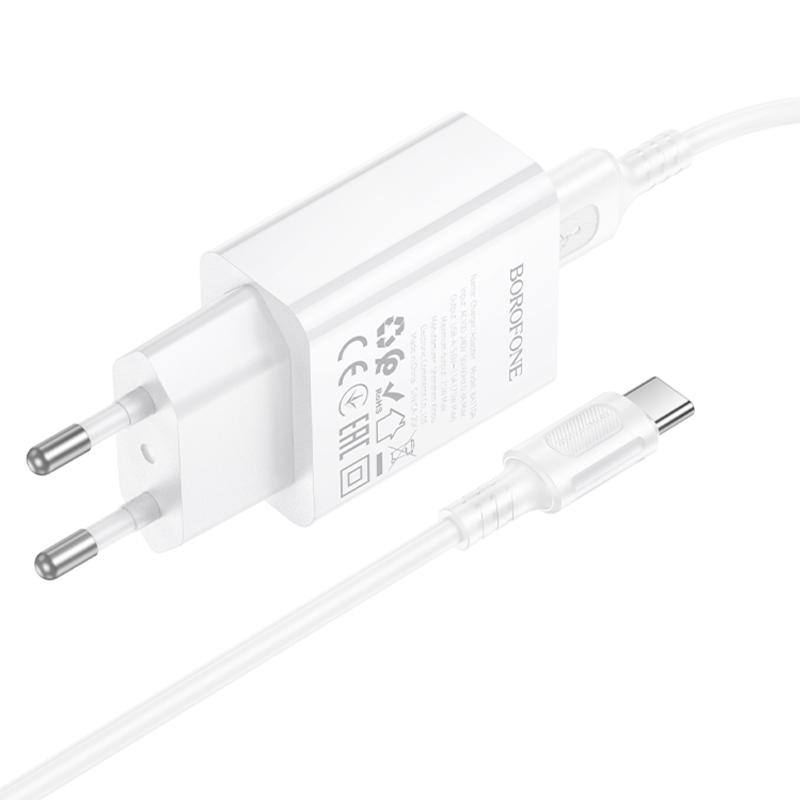 СЗУ Borofone BA110A Lemi 7.5W (1USB-A) + кабель USB to Type-C