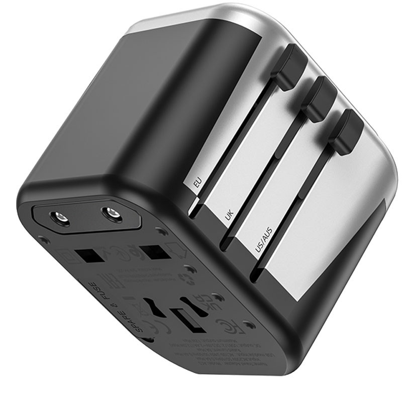 СЗУ Hoco AC5 Level 2USB+Socket