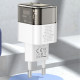 СЗУ Hoco C131A Platium PD30W+QC3.0 + Type-C to Lightning