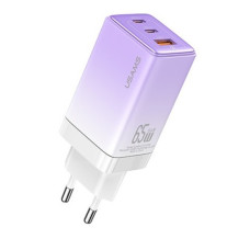 СЗУ Usams US-CC180 65W ACC 3 Ports GaN Sandru series