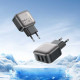 СЗУ Borofone BAS51A Absolute (2USB-A) + Type-C