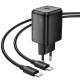 СЗУ Hoco N54 Monsoon PD45W (1USB-C) + Type-C to Type-C