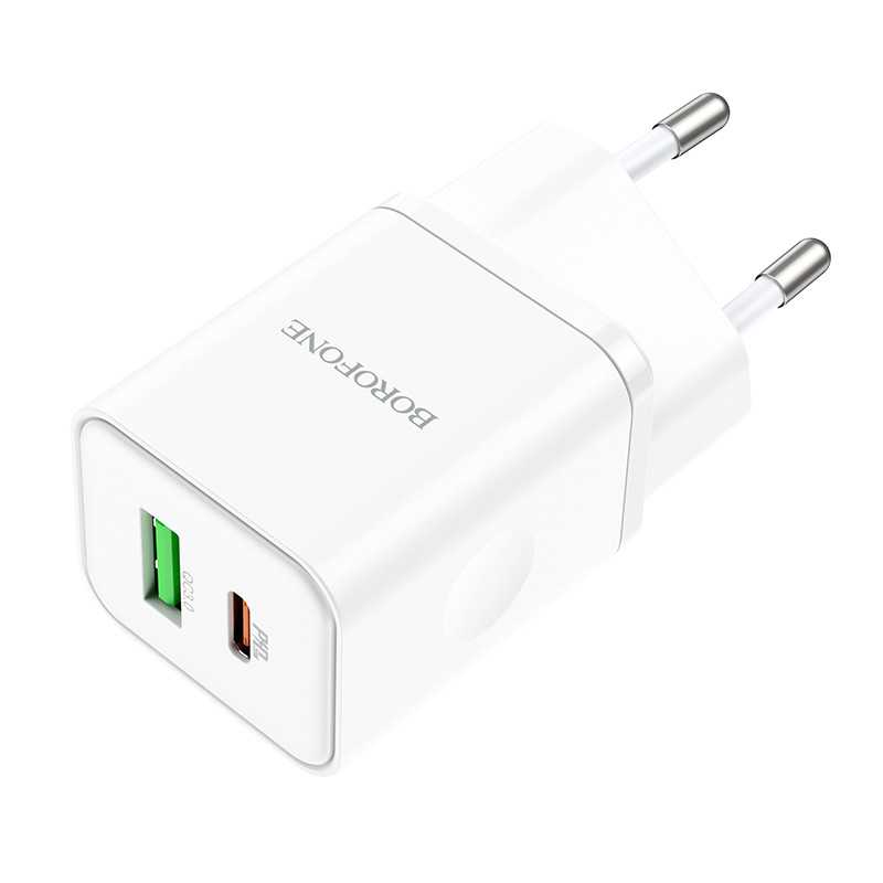 СЗУ Borofone BN7 PD20W+QC3.0 (1USB-A/1C)