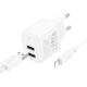 СЗУ Hoco CS51A Surplus (2USB-A) + кабель USB to Lightning