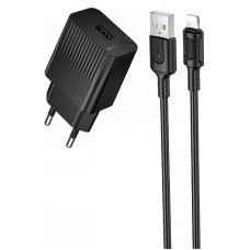 СЗУ Borofone BAS71A Source 10.5W (1USB-A) + кабель USB to Lightning