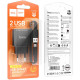 СЗУ Hoco C141A Smart 2.1A (2USB-A) + кабель USB to Lightning