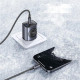 Уценка СЗУ Usams US-CC293 T67 Multifunctional iWatch Charger 20W (1USB-A/1C)