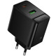 СЗУ Borofone BAS17A Erudite PD65W+QC3.0 (1USB-A/1C)