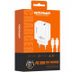 СЗУ Amaya E76D PD30W (1USB-C) + кабель Type-C to Type-C