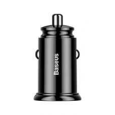 АЗП Baseus Circular Plastic QC 3.0 30W 2USB black