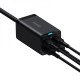 МЗП Baseus GaN3 Pro 100W (2 Type-C + 2 USB) black