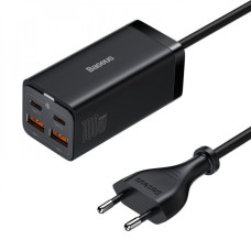МЗП Baseus GaN3 Pro 100W (2 Type-C + 2 USB) black