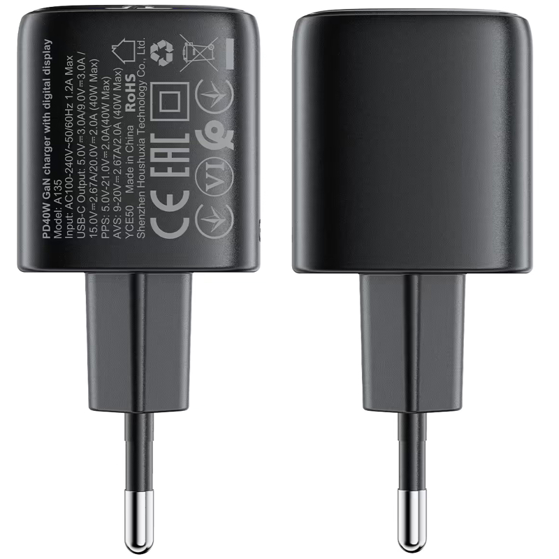 СЗУ Acefast A135 PD40W GaN (1USB-C)