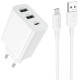 СЗУ Borofone BA105A Stellar 15W (2USB-A/1C) + кабель USB to MicroUSB