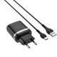 СЗУ Hoco C12Q Smart QC3.0 3A (1USB-A) + кабель USB to Type-C