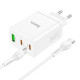 СЗУ Hoco N33 Start PD35W (2C/1A) + Type-C to Type-C